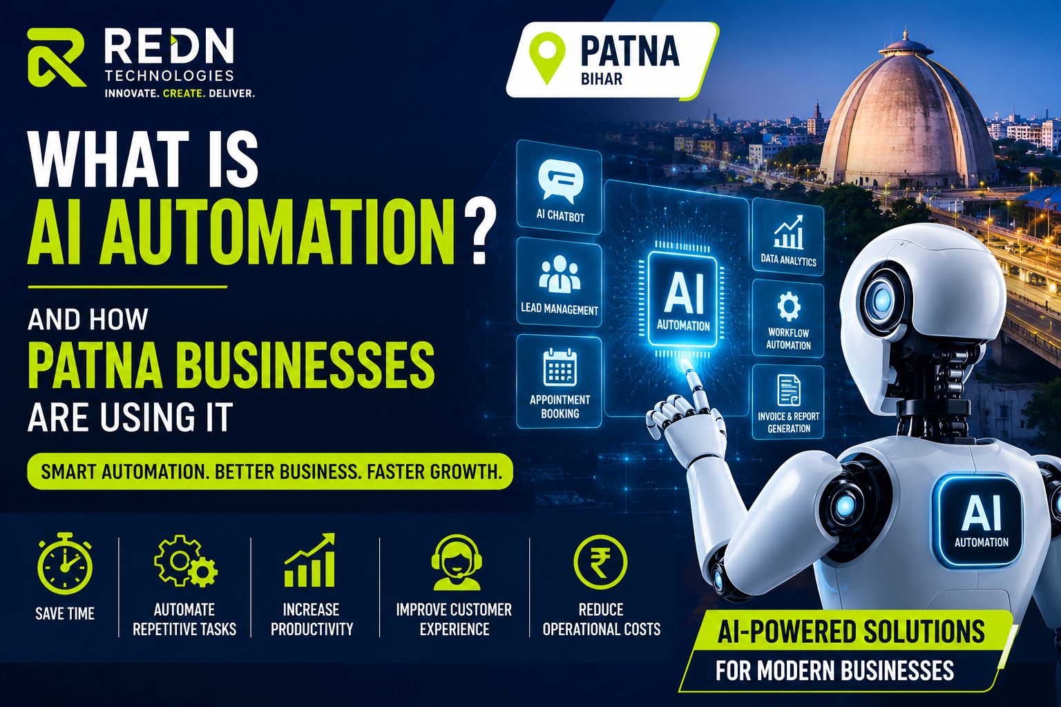 AI Automation for Businesses in Patna - What Is AI Automation and How Patna Businesses Are Using It