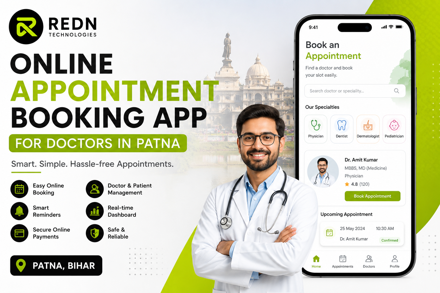 Online Appointment Booking App for Doctors in Patna - Online Appointment Booking App for Doctors in Patna: Features, Benefits & Development Guide