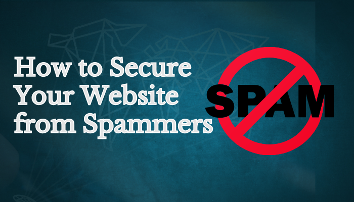 How to Secure Your Website from Spammers